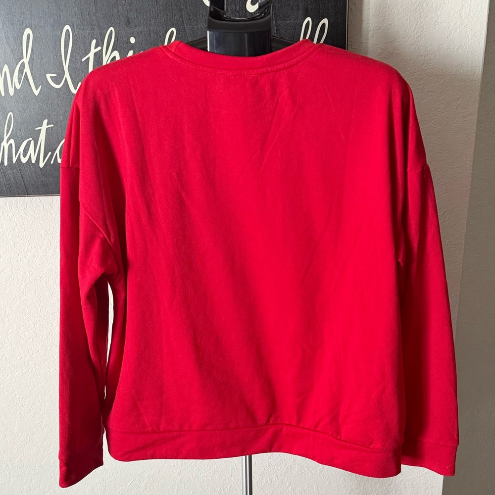 BiBi “SANTA BABY” Rhinestone Sweatshirt - Picture 4 of 10